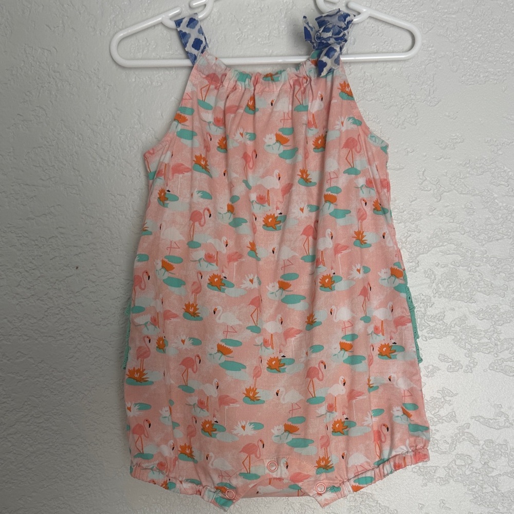 Matilda Jane Pink Flamingo One Piece